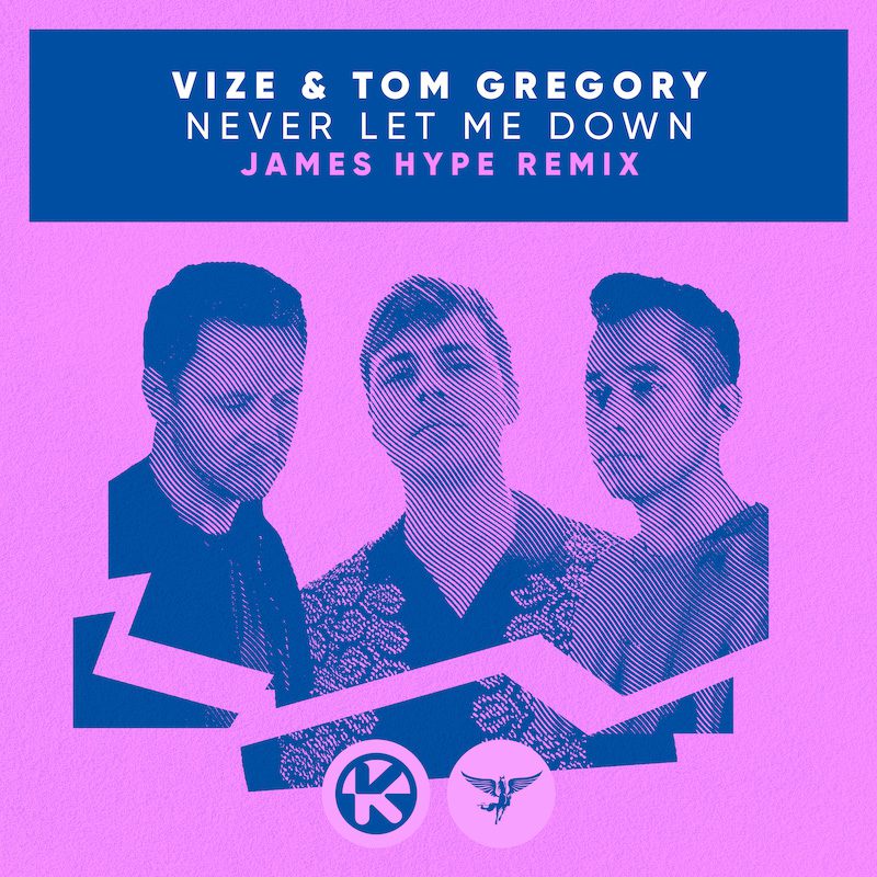 VIZE & TOM GREGORY  – Never Let Me Down (James Hype Remix)